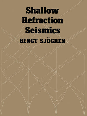 cover image of Shallow Refraction Seismics